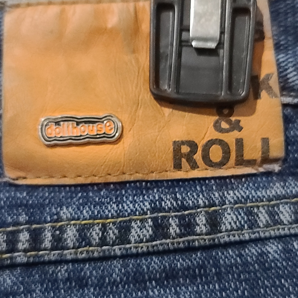 Dollhouse Patchwork Jeans - image 8